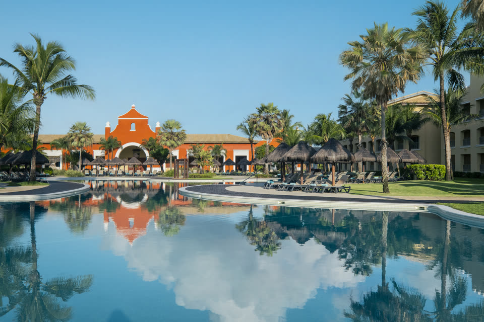 Piscina do resort em Praia do Forte
